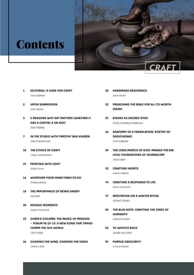The Big Picture magazine | Issue 08 | Craft - Part 1 - Image 2