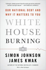 white house burning