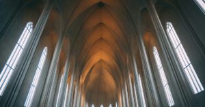 vault of a cathedral