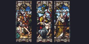 priests walking past the stricken samaritan