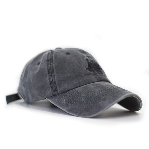 grey cap
