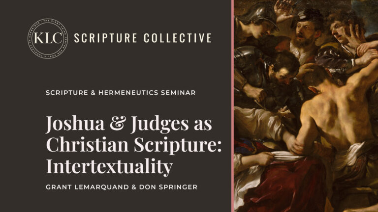 Joshua-Judges Intertextuality